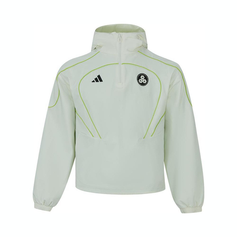 adidas阿迪达斯2025男大童JK WV ANORAK梭织连帽外套JN1740