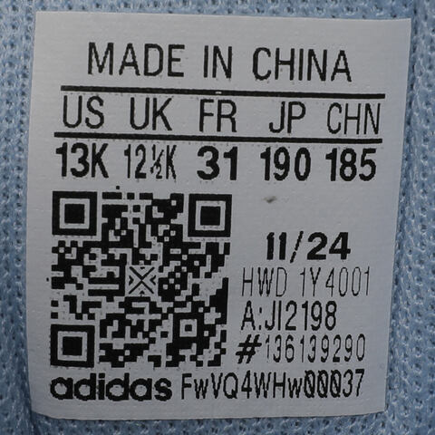 adidas阿迪达斯2025男小童FortaRun 3.0 BOA K跑步常规JI2198