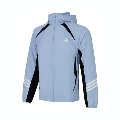 adidas阿迪达斯2025女大童JK WV JKT梭织连帽外套JL6910