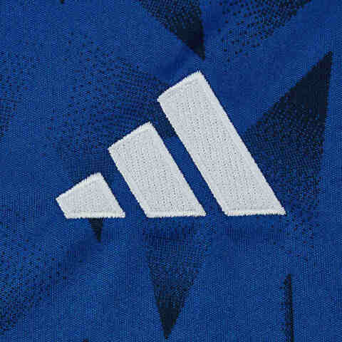 adidas阿迪达斯2025男大童T ICON25 JSY Y针织无领短TJJ1952