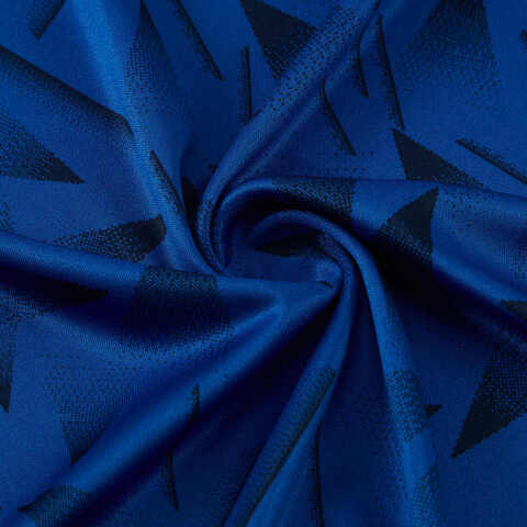 adidas阿迪达斯2025男大童T ICON25 JSY Y针织无领短TJJ1952