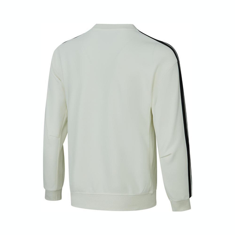 adidas阿迪达斯2025男大童JK KN CREW针织无帽卫衣JN1737