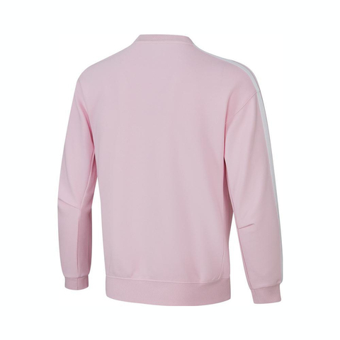 adidas阿迪达斯2025女大童JK KN CREW针织无帽卫衣JN1738