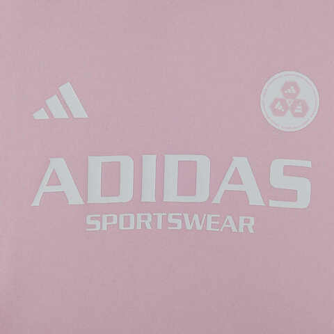 adidas阿迪达斯2025女大童JK KN CREW针织无帽卫衣JN1738