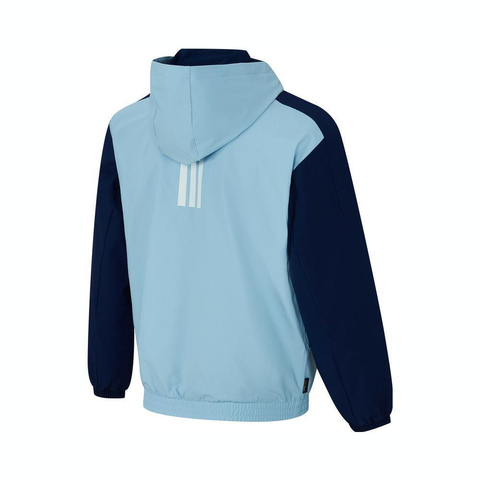 adidas阿迪达斯2025男大童JK WV JKT梭织连帽外套JN1730