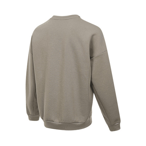 adidas阿迪达斯2025男子M FI 3BAR CRW针织无帽卫衣JI8771