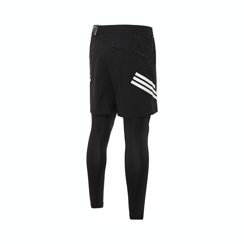 adidas阿迪达斯2025男大童JB 2IN1 TIGHT紧身长裤JL6914