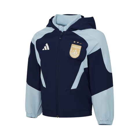 adidas阿迪达斯2025男小童LK 2IN1 JKT梭织连帽外套JN1745