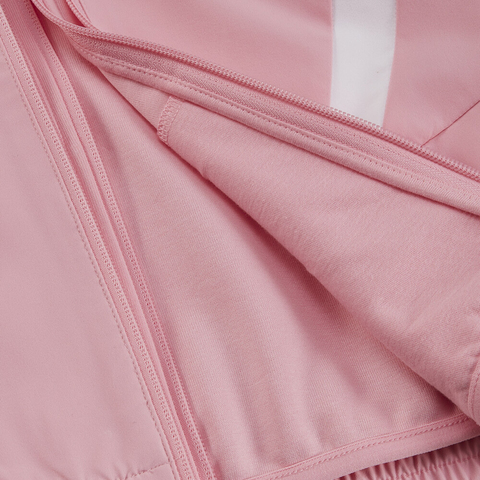 adidas阿迪达斯2025女小童LK 2IN1 JKT梭织连帽外套JN1747