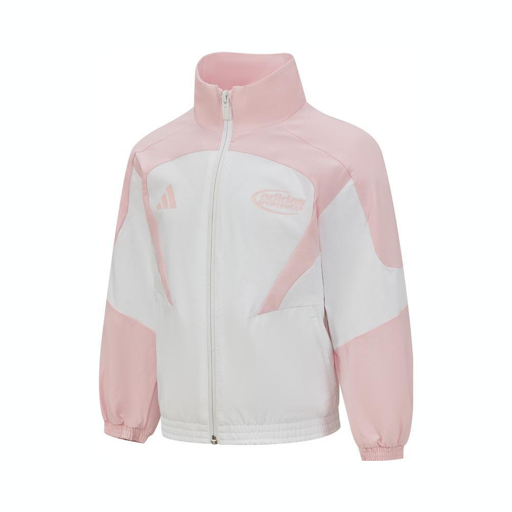 adidas阿迪达斯2025女小童LK WV JKT梭织无帽外套JN1750