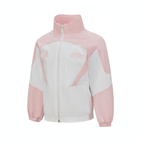 adidas阿迪达斯2025女小童LK WV JKT梭织无帽外套JN1750