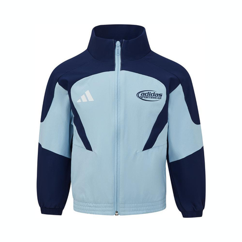 adidas阿迪达斯2025男小童LK WV JKT梭织无帽外套JN1748