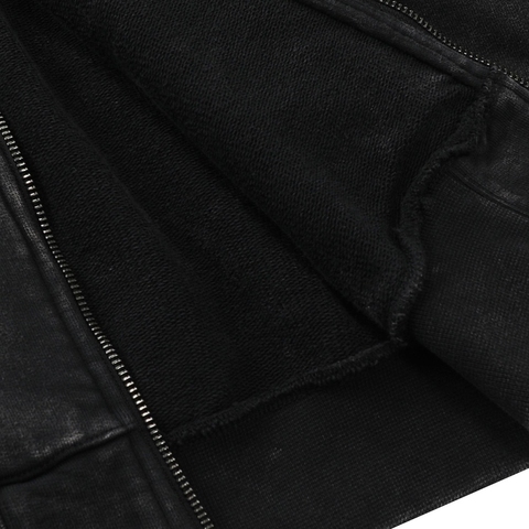 Adidas Original阿迪三叶草2025男子WASHED HD JKT针织连帽外套KA2315