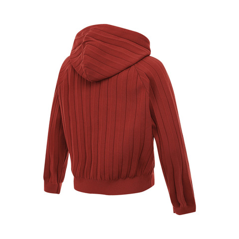 adidas阿迪达斯2025女子FUSTL W P HDY针织连帽卫衣JM4254