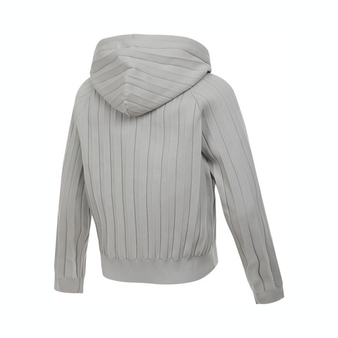 adidas阿迪达斯2025女子FUSTL W P HDY针织连帽卫衣JM4253