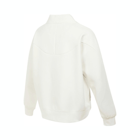 adidas阿迪达斯2025女子FUSTL P GF CREW针织无帽卫衣JY8059