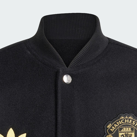 adidas阿迪达斯2025男大童MUFC CNY JKT Y厚棉服JZ4057