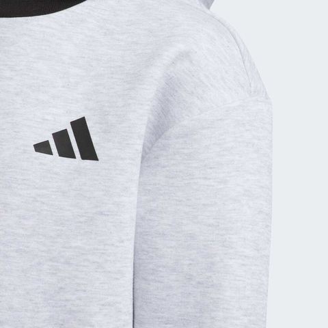 adidas阿迪达斯2025男小童LK GFX HOODY针织连帽卫衣KB4572