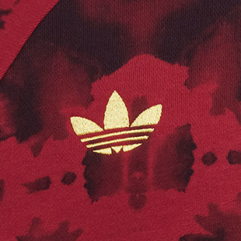 adidas阿迪达斯2025男大童MUFC CNY CR Y针织无帽卫衣JZ4060