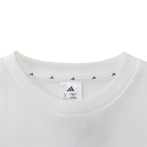 adidas阿迪达斯2025女子W 3S FT SWT针织无帽卫衣JD5285