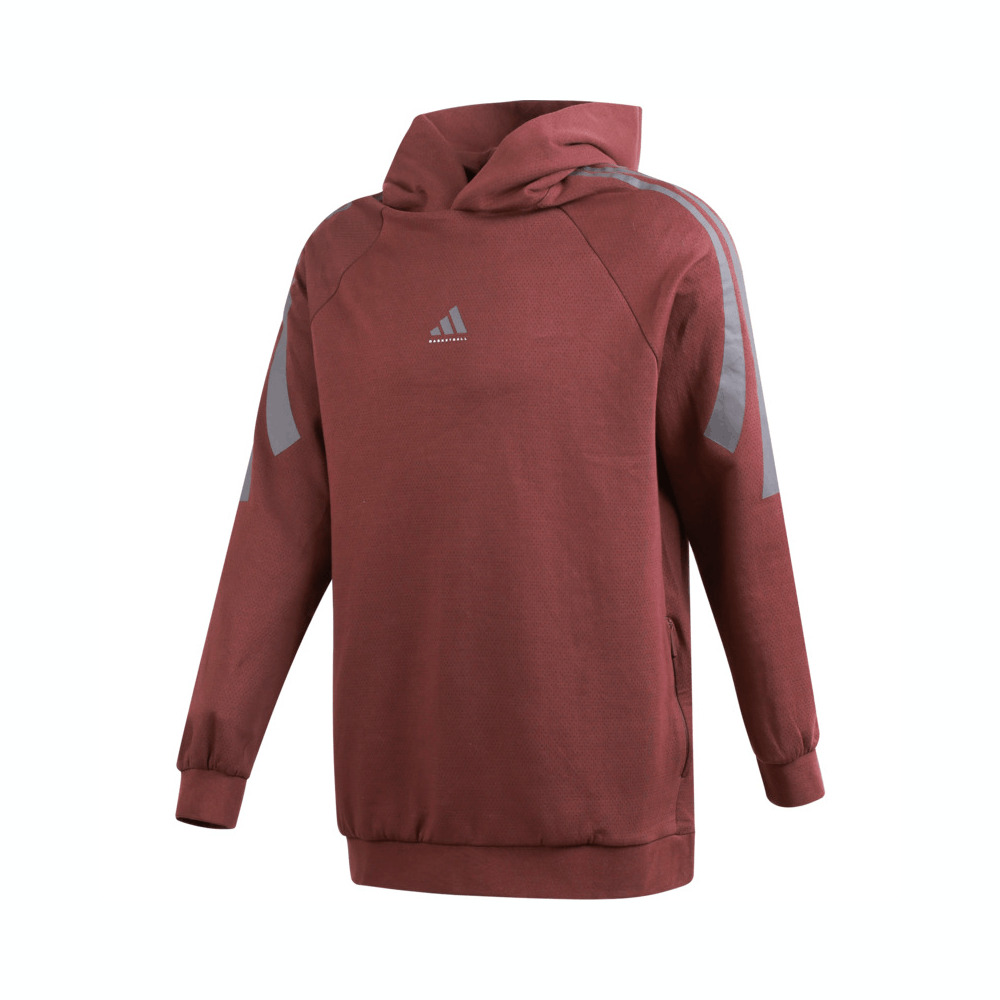 adidas阿迪达斯2025中性ADI BB SP HOODY针织连帽卫衣JD6139