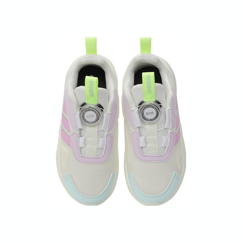 adidas阿迪达斯2025女小童OZELLE BOA K女训童装JI1043