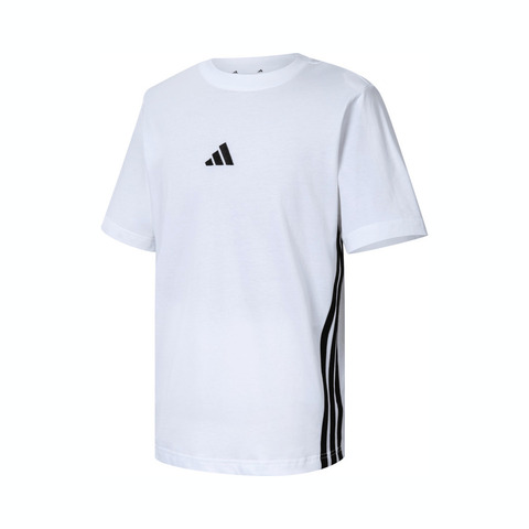 adidas阿迪达斯2025男子M 3S SJ T针织无领短TJY8563