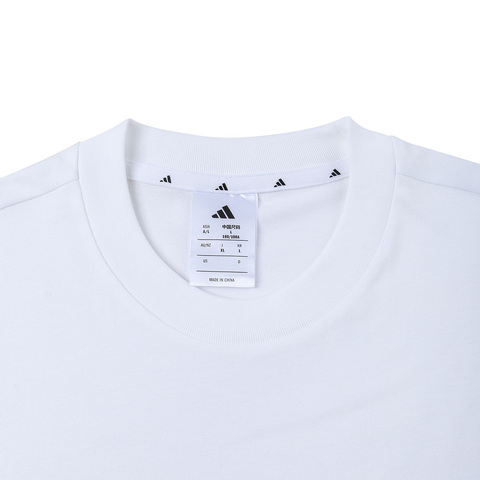 adidas阿迪达斯2025男子M 3S SJ T针织无领短TJY8563