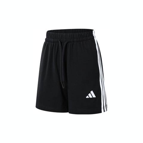 adidas阿迪达斯2025女子W 3S SJ SHO针织短裤JY8574
