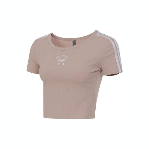 adidas阿迪达斯2025女子DANCE TEE3针织无领短TJZ3183