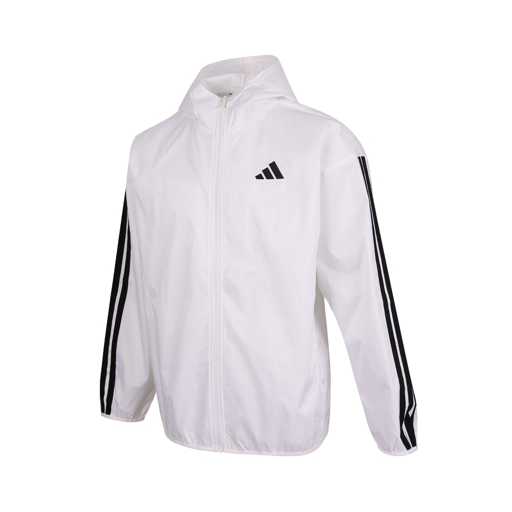 adidas阿迪达斯2025男子M 3S WB Ripstop梭织连帽外套JF3682