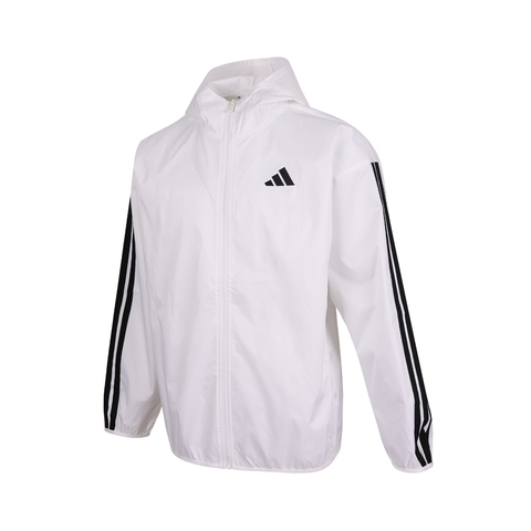 adidas阿迪达斯2025男子M 3S WB Ripstop梭织连帽外套JF3682