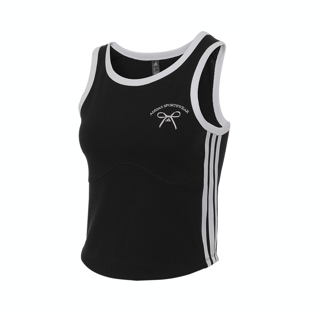 adidas阿迪达斯2025女子DANCE TANK休闲背心JY7621