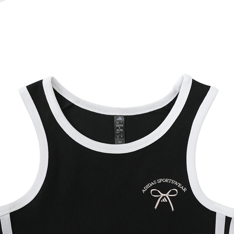 adidas阿迪达斯2025女子DANCE TANK休闲背心JY7621