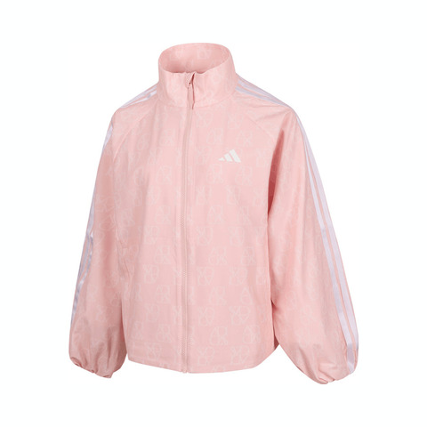 adidas阿迪达斯2025女子DANCE WB AOP梭织无帽外套JY7703