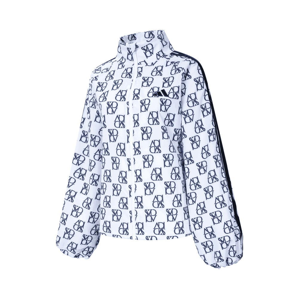 adidas阿迪达斯2025女子DANCE WB AOP梭织无帽外套JY7702