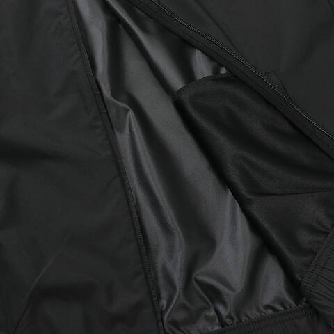 adidas阿迪达斯2025男子GYM+3S WNDBREAK梭织连帽外套JM6753