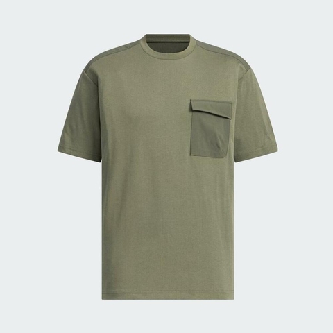 adidas阿迪达斯2025男子CE FAB MIX TEE针织无领短TJM2063