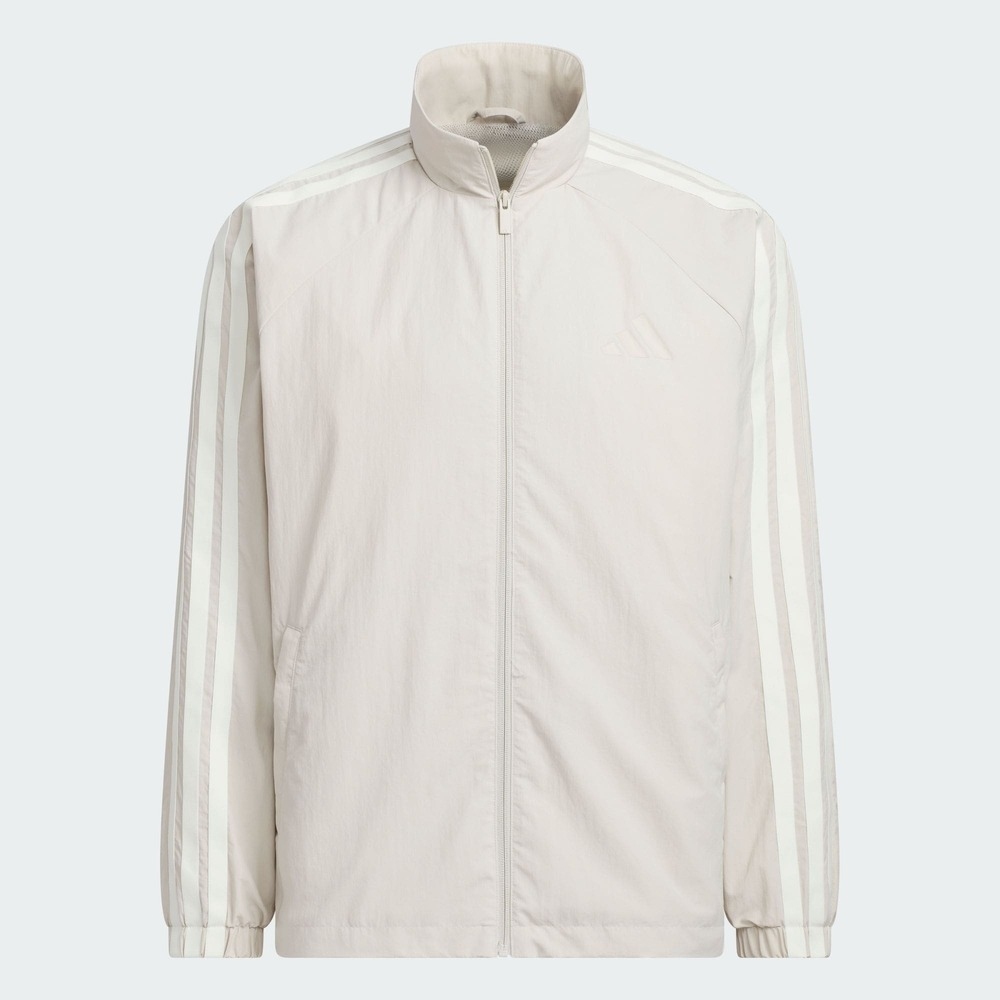 adidas阿迪达斯2025男子M 3S JKT梭织无帽外套KC3894