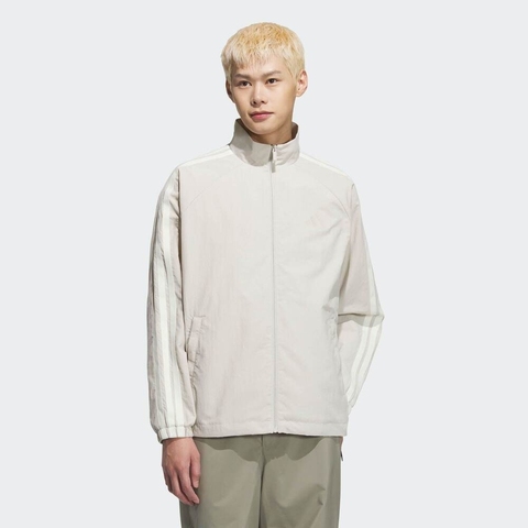 adidas阿迪达斯2025男子M 3S JKT梭织无帽外套KC3894
