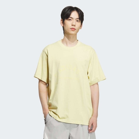 adidas阿迪达斯2025男子ST FL GFX TEE针织无领短TJL6072