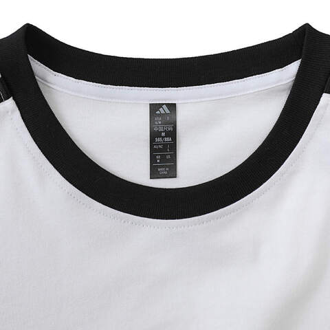 adidas阿迪达斯2025女子DANCE TEE1针织无领短TJY7613