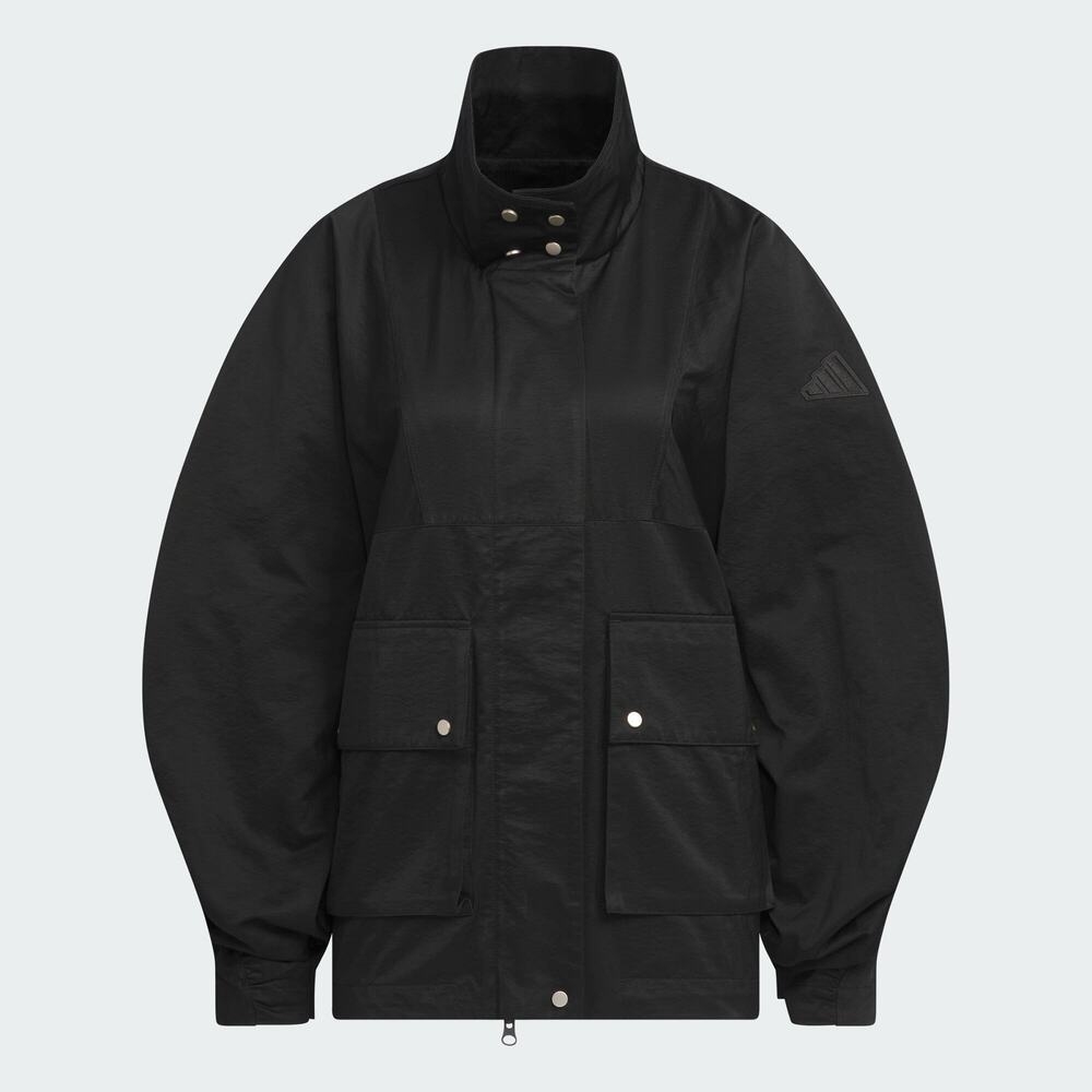 adidas阿迪达斯2025女子LUX AD WV JKT梭织无帽外套JN9980