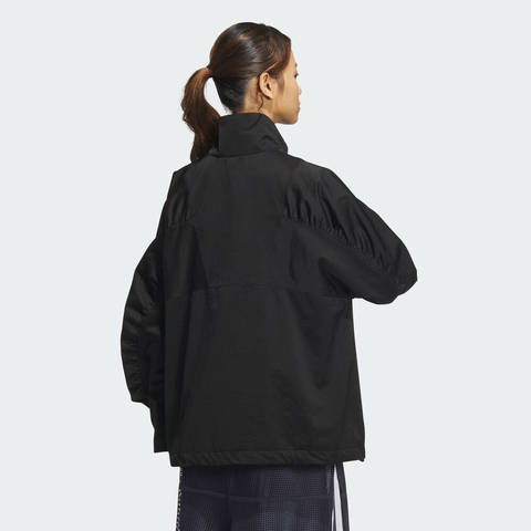 adidas阿迪达斯2025女子LUX AD WV JKT梭织无帽外套JN9980