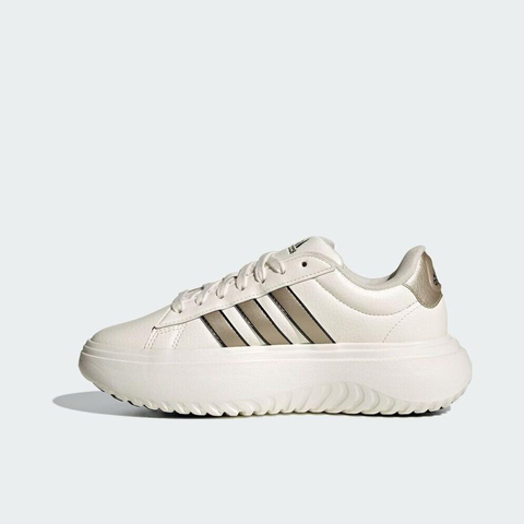 adidas阿迪达斯2025女子GRAND COURT PLATFORMSPW FTW-网球JS2944