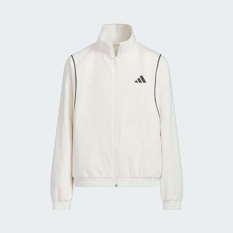 adidas阿迪达斯2025男大童JK WV JKT梭织连帽外套KC1561