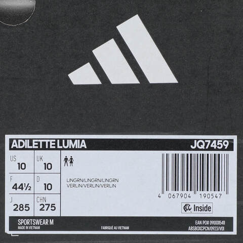 adidas阿迪达斯2025中性ADILETTE LUMIASPW FTW-游泳JQ7459