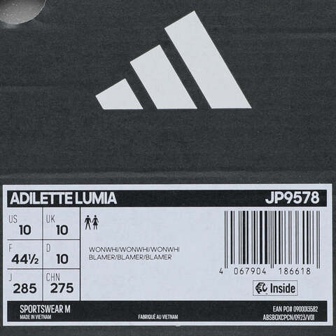 adidas阿迪达斯2025中性ADILETTE LUMIASPW FTW-游泳JP9578