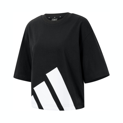 adidas阿迪达斯2025女子W BL SJ BF T针织无领短TJG8736