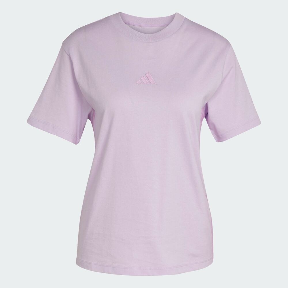 adidas阿迪达斯2025女子W 3S SJ T针织无领短TJE1238